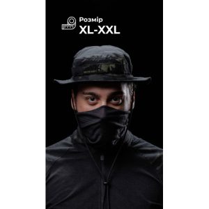 Панама тактична "Хьотр" XL-XXL (59-60 | Чорний Мультикам) ТМ Балістика