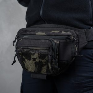 Сумка-бананка швидкого доступу до кобури "Пазуха" (Чорний мультикам) ТМ Балістика